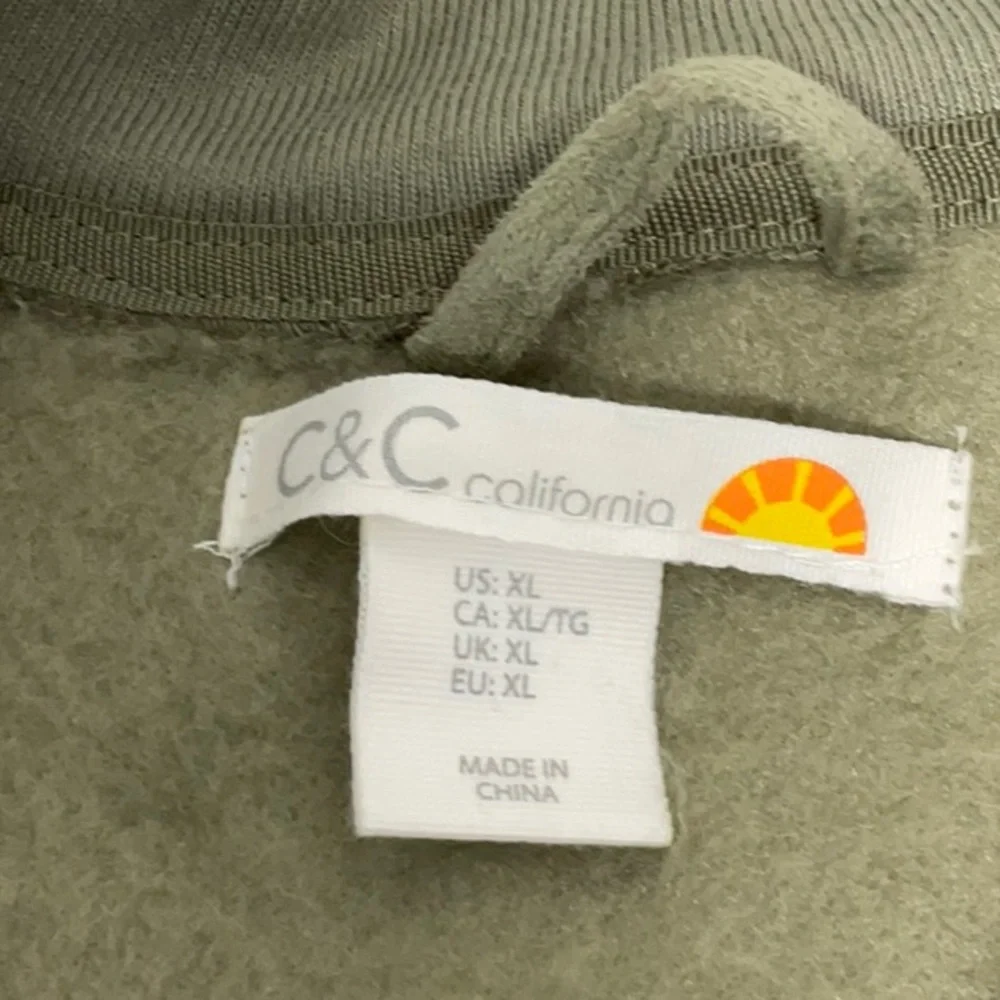 Women’s thick  fleece pullover 1/4 zip top, size XL - Picture 3 of 7